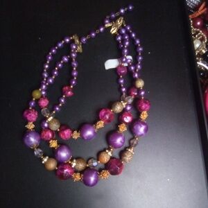 Deauville signed necklace